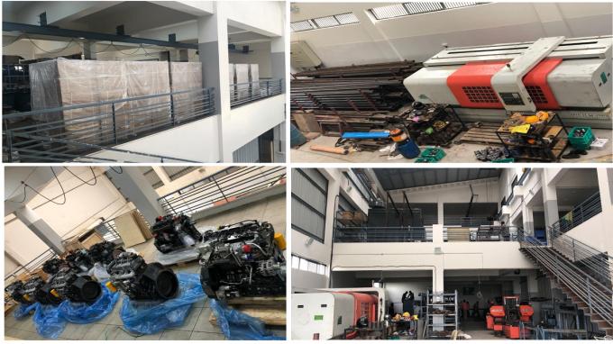 Truck graafmachine olie koeler dekking zonder stoel voor JCB motor 4