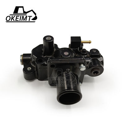 4TNV94 Mini Thermostat Housing 129907-49800 Untuk Mesin Diesel Mesin Yanmar