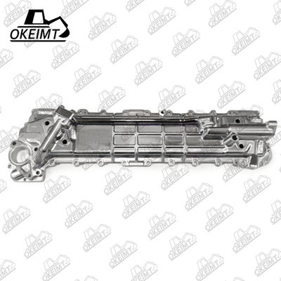 Construction 6HK1 Oil Cooler Cover For Truck Isuzu Engine Parts