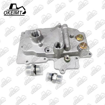 JCB Without Seat Oil Cooler Mechanical Cooler Cover Assy For Engine