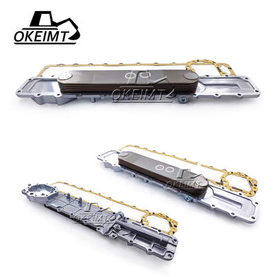 Aluminum Engine Oil Cooler Cover 125-2971 1252971 For E320B E320C 3066