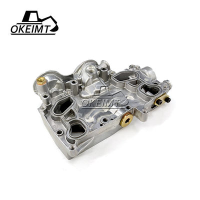 Excavator Engine Parts D6E Engine Oil Cooler Cover 21099784