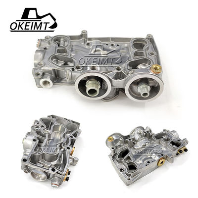 Excavator Engine Parts D6E Engine Oil Cooler Cover 21099784