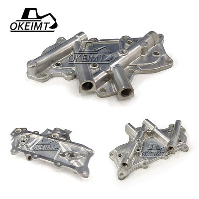 Excavator Engine Parts BD30 TD27 Oil Cooler Cover 21305-43G01