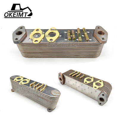 Polished Engine Oil Cooler 15711-1370 15701-1171 W06E W06D W04D Oil Cooler Core