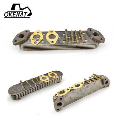 ODM Oil Cooler Core W06D 5P Engine Oil Cooler Standard Size