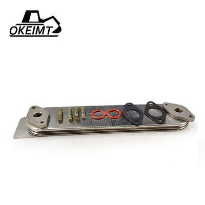 Irregular Excavator Diesel Engine Parts Radiator 4BD1 3P Oil Cooler