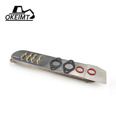 Irregular Excavator Diesel Engine Parts Radiator 4BD1 3P Oil Cooler