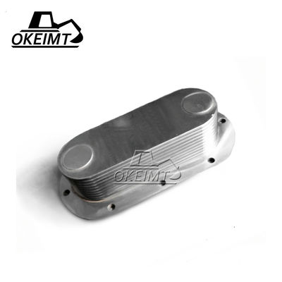 Custom Excavator Engine Model LX-3 4JB1 Aluminum plate Oil Cooler Core 1-11282027-0 for Oil Cooler