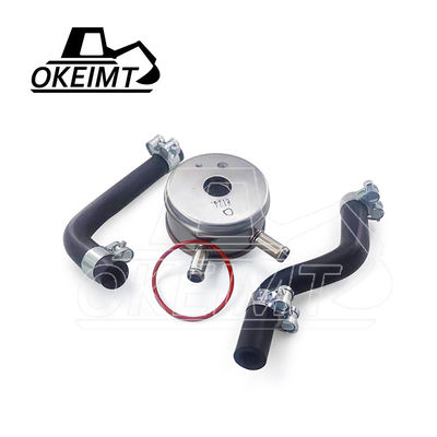 Original and Aftermarket PC130-7 4D95 B3.3 QSB3.3 Engine Parts Oil Cooler Core 4983996 4982639 C6205615400 6205-61-5400
