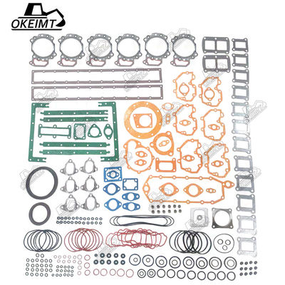 6D125 S6D125 Full Gasket Set With Cylinder Head Gasket For Komatsu Engine Parts