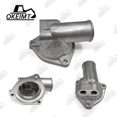 Polished Thermostat Housing Cover For Hitachi EX120 Sumitomo SH120 Isuzu 4BD1 Engine