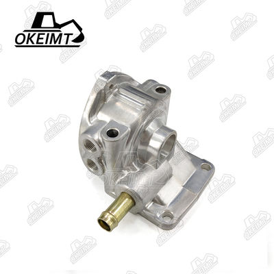 Standard Size Thermostat Housing Cover Lower Seat 6D16 With Pipe Engine Engine Parts