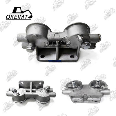 Original Oil Filter Head JCB Engine Parts Silver Color