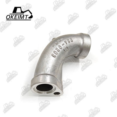 234-0203 33.32mm Outer Diameter Oil Pump Outlet Elbow For CAT C9