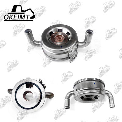Easy Installation Silver Engine Parts V2607 V3307 4TNV98 124100-5710 Oil Cooler