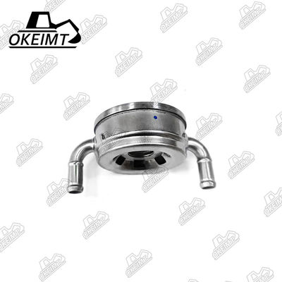 Easy Installation Silver Engine Parts V2607 V3307 4TNV98 124100-5710 Oil Cooler