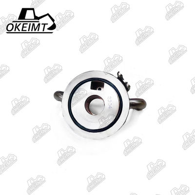Easy Installation Silver Engine Parts V2607 V3307 4TNV98 124100-5710 Oil Cooler