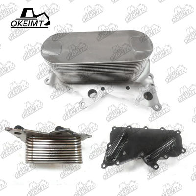 C7 . 1 C7 . 1T - 17P Excavator Engine Oil Cooler Core For Perkins
