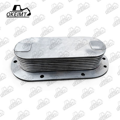 Excavator Engine Model  Parts NE6 - 8P Oil Cooler Core For Machinery