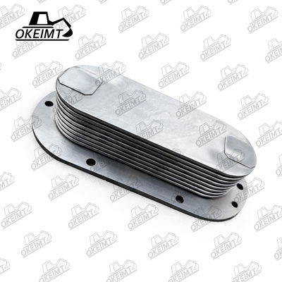 Excavator Engine Model  Parts NE6 - 8P Oil Cooler Core For Machinery