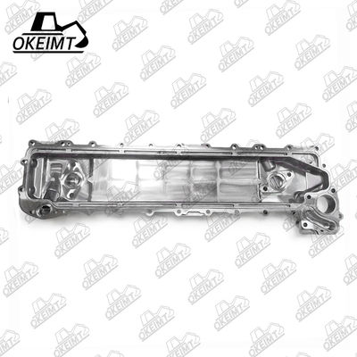 Diesel Engine Radiator Side Oil Cooler Cover For 6HH1 Isuzu Engine