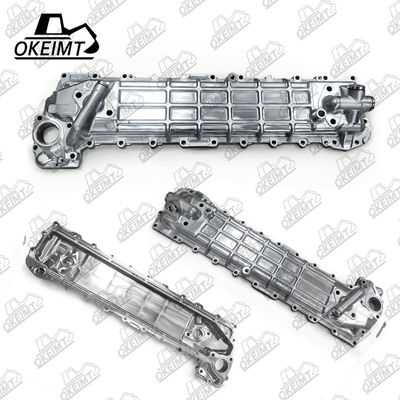 Diesel Engine Radiator Side Oil Cooler Cover For 6HH1 Isuzu Engine