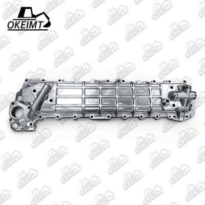 Diesel Engine Radiator Side Oil Cooler Cover For 6HH1 Isuzu Engine