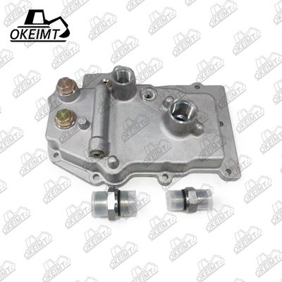 JCB Without Seat Oil Cooler Mechanical Cooler Cover Assy For Engine