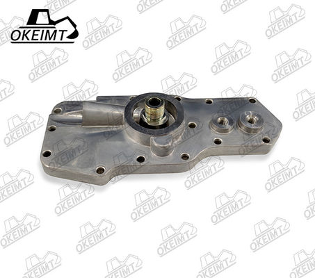 4D102 6735 - 61 - 2220 Oil Cooler Cover For Excavator Engine Parts