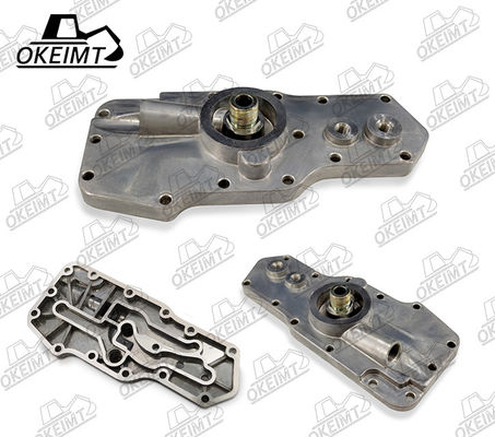4D102 6735 - 61 - 2220 Oil Cooler Cover For Excavator Engine Parts