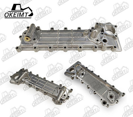 4HF1 8 - 97027 - 982 - 0 Engine Oil Cooler Cover For Truck Engine