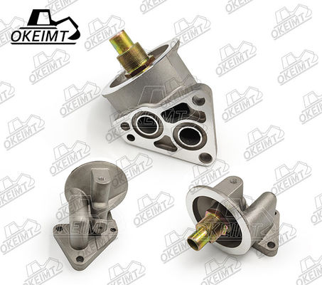 Spare Parts CATE E320 093-7521 Oil Filter Head For Excavator Engine