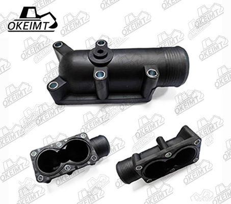 4133L046 Thermostat Housing Spare Parts For Perkins Engine Excavator