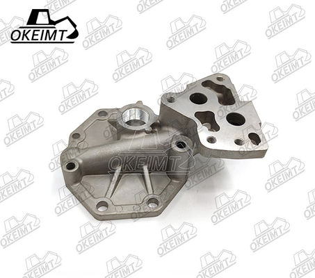 S6K Oil Filter Head Middle Parts For Engine CATE Excavator Spare Parts