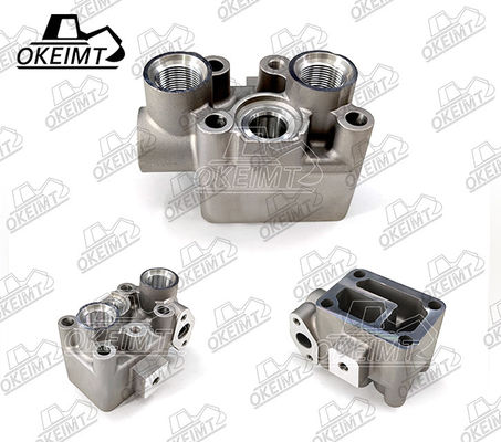 6BG1 Oil Filter Head Connection Parts For ISUZU Engine Spare Parts