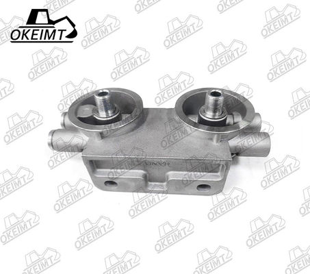 Aluminum JCB Symmetry Fuel Filter Head For Excavator Engine Spare Parts