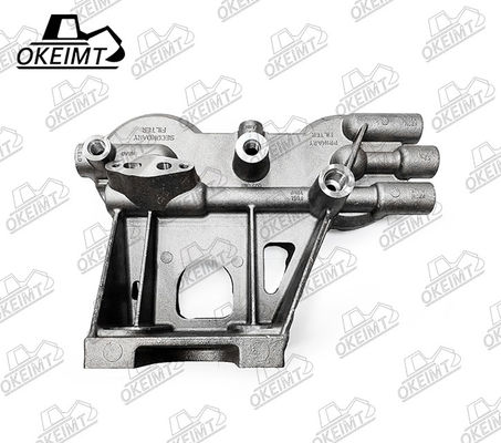 Aluminum 331-6435 Oil Filter Head For Excavator Engine Machinery Parts