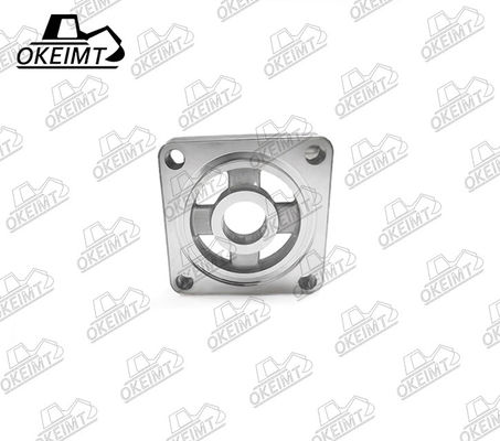 PC60-7 Oil Filter Head Square Aluminum For Excavator Engine Spare Part