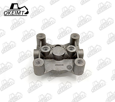 PC200-8 4990848 Fuel Filter Head Aluminum For Excavator Engine Spare Part
