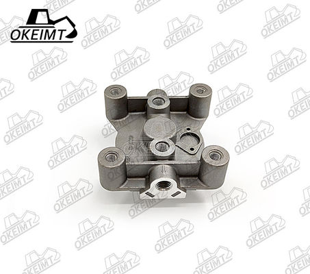 PC200-8 4990848 Fuel Filter Head Aluminum For Excavator Engine Spare Part