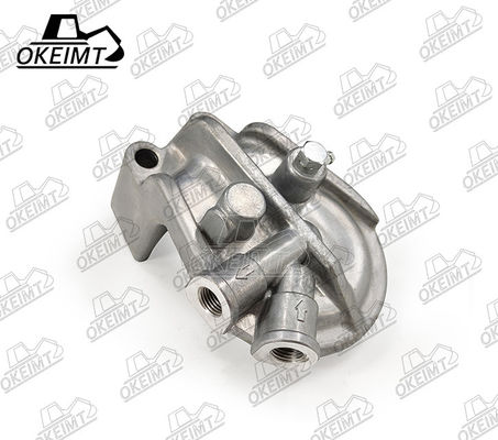 6D16 ME072907 Fuel Filter Head Aluminum For Excavator Engine