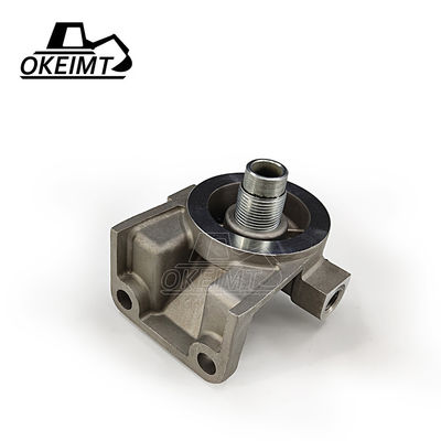 6221-71-6110 Oil Filter Head Billet Aluminum For Kubota 6D102 PC200-7