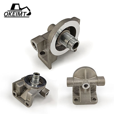 6221-71-6110 Oil Filter Head Billet Aluminum For Kubota 6D102 PC200-7