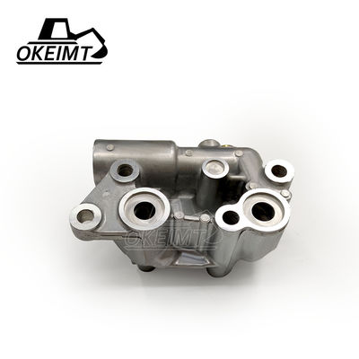 4HK1 6HK1 Engine Parts Oil Port Cover For Isuzu Diesel Engine 8973638403