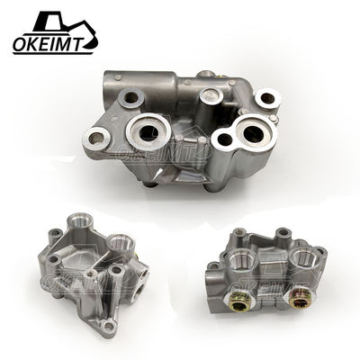 4HK1 6HK1 Engine Parts Oil Port Cover For Isuzu Diesel Engine 8973638403