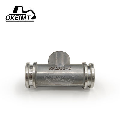 Thermostat Housing Cover For SK200-6 SK200-6E 6D34 Engine Parts Joint ME088920