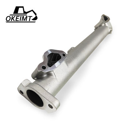 Excavator Engine Parts Cylinder Head Outlet Water Pipe  DE12T