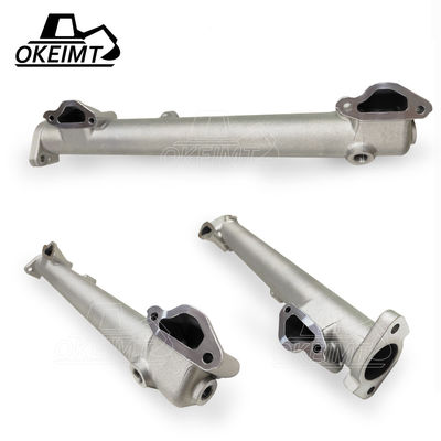 Excavator Engine Parts Cylinder Head Outlet Water Pipe  DE12T