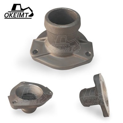 Engine Thermostat Housing Cover Water Outlet Pipe 6D105